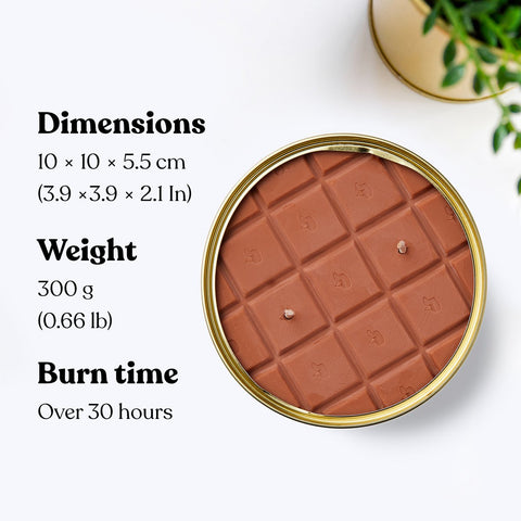 Chocolate Bar CandleCan