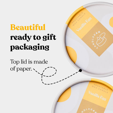 Vanilla Egg CandleCan