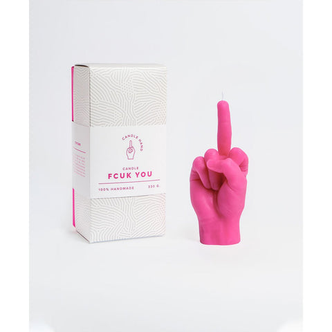 F*ck you Candle Pink