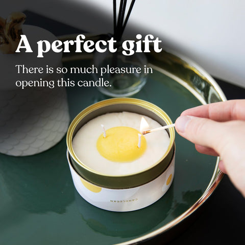 Vanilla Egg CandleCan