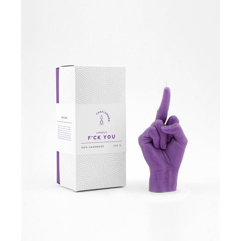 F*ck you Candle Purple