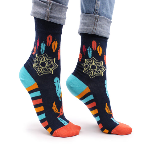 Hop Hare Bamboo Socks - Dreamcatcher