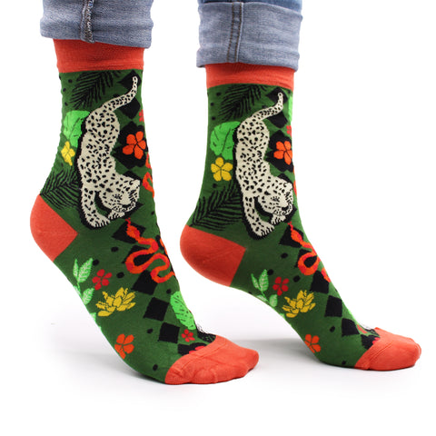 Hop Hare Bamboo Socks - Bali Jungle