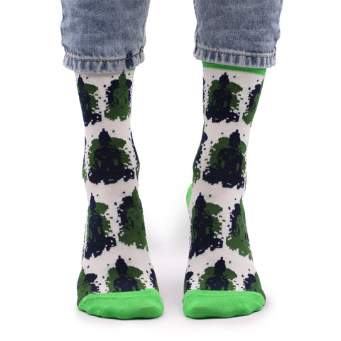 Hop Hare Bamboo Socks - Bali Buddha
