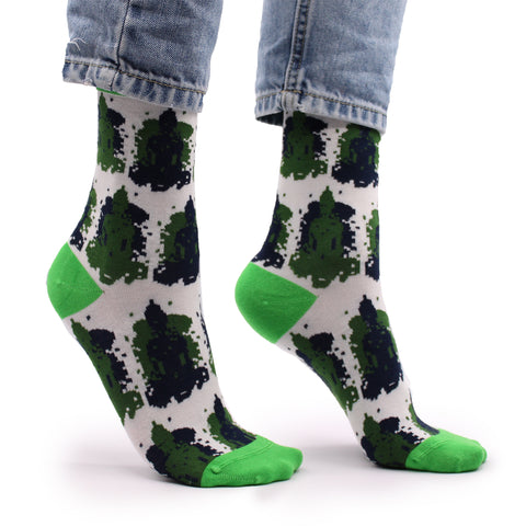 Hop Hare Bamboo Socks - Bali Buddha