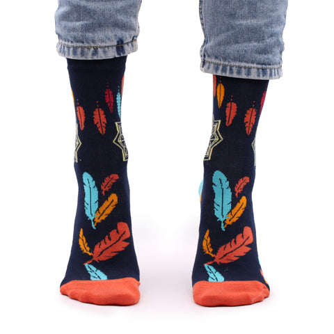 Hop Hare Bamboo Socks - Dreamcatcher