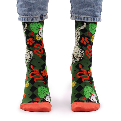 Hop Hare Bamboo Socks - Bali Jungle