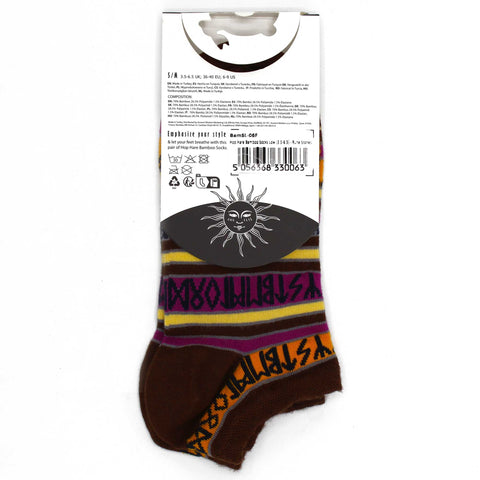 Hop Hare Bamboo Socks Low - Rune Stones