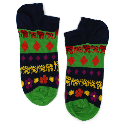 Hop Hare Bamboo Socks Low - Lucky Elephant