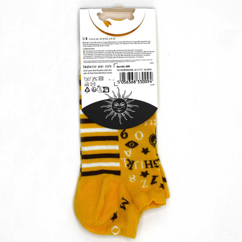 Hop Hare Bamboo Socks Low - Ouija Board