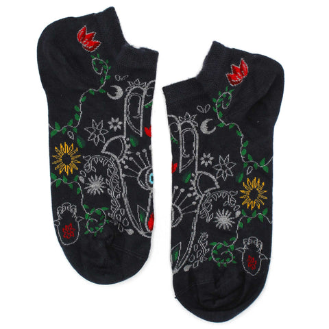 Hop Hare Bamboo Socks Low - Hamsa