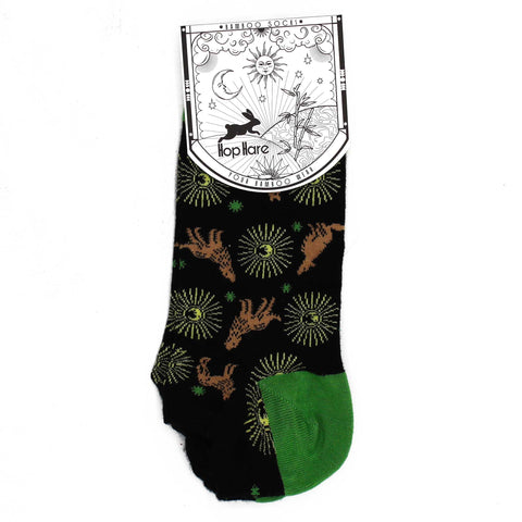 Hop Hare Bamboo Socks Low - Moonlight Wolfs