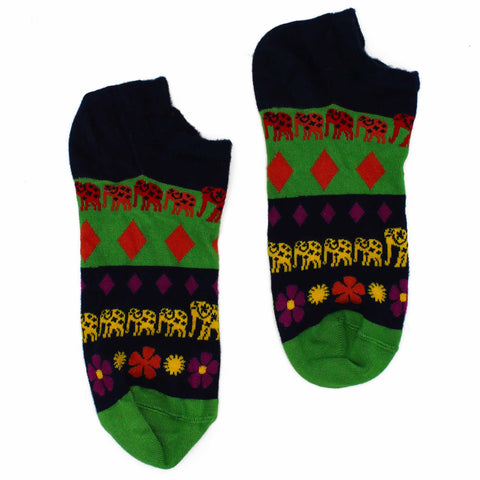Hop Hare Bamboo Socks Low - Lucky Elephant