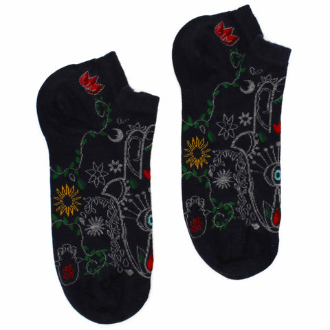 Hop Hare Bamboo Socks Low - Hamsa