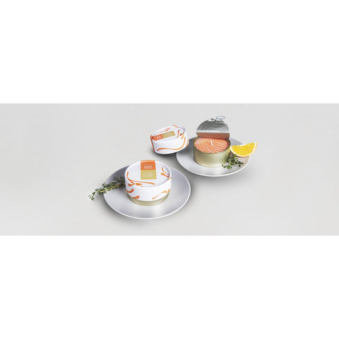 Orange Salmon CandleCan
