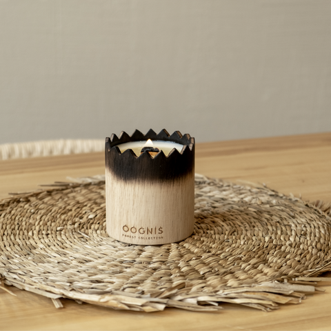 Tobacco Wood scented OOGNIS candle