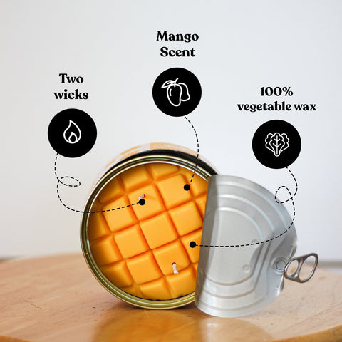 Mango Bowl Candle (scent mango)