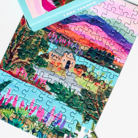 Lake Tekapo Mini Puzzle, 99 Pieces