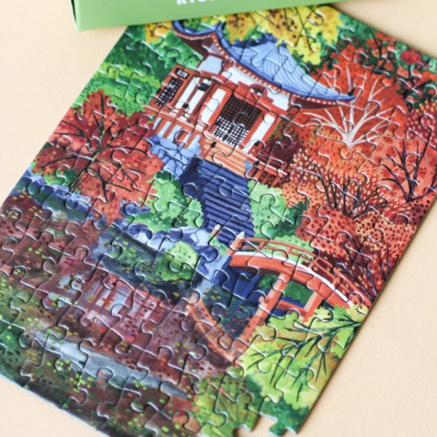 Kyoto Temple Mini Puzzle, 99 Pieces