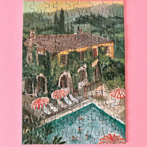 Mini-Puzzle Secret Villa, 99 Pieces