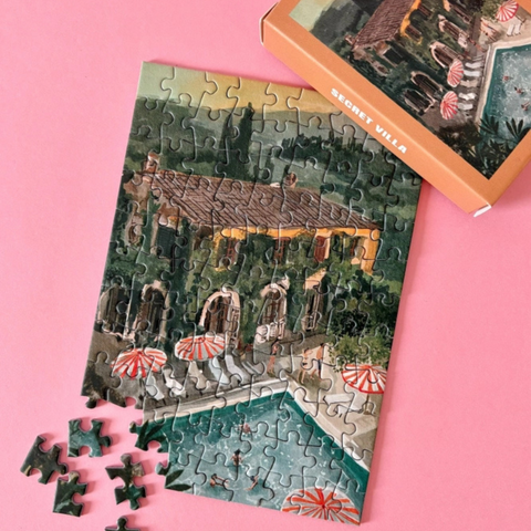 Mini-Puzzle Secret Villa, 99 Pieces