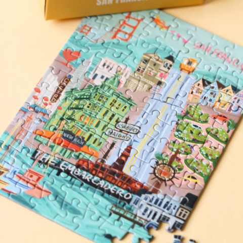 San Francisco Mini Puzzle, 99 Pieces