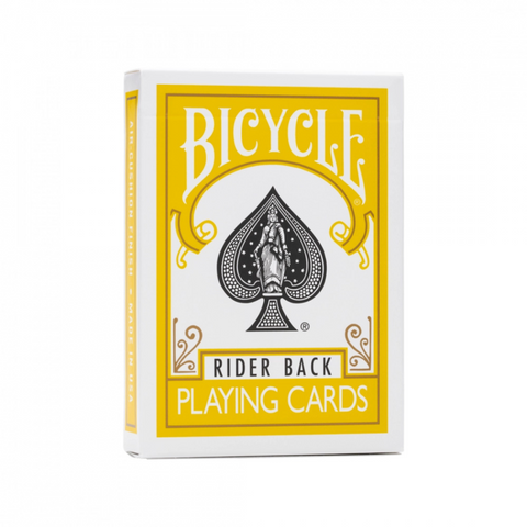Bicycle Rider Back Playing Cards (Yellow)