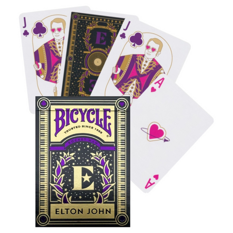 Bicycle Elton John Cards
