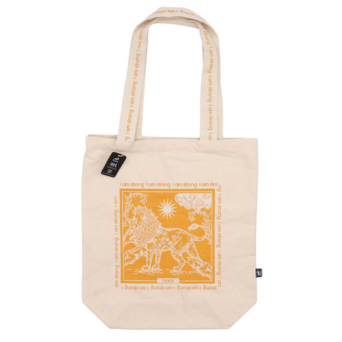 Hop Hare Tote Bag - I am Strong