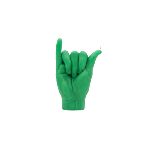 Shaka Candle Green