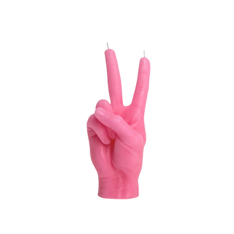 Peace Candle Pink