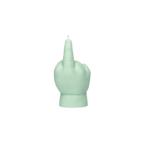 Baby F*CK YOU Candle Green