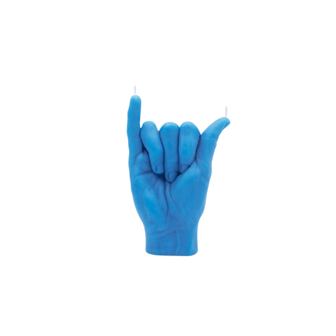 Shaka Candle Blue