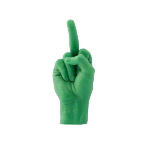 F*ck you Candle Green