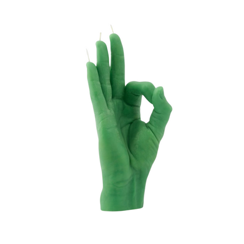 OK Candle Green