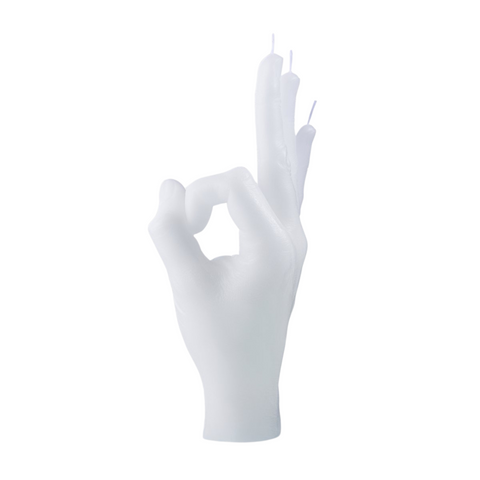 OK Candle White