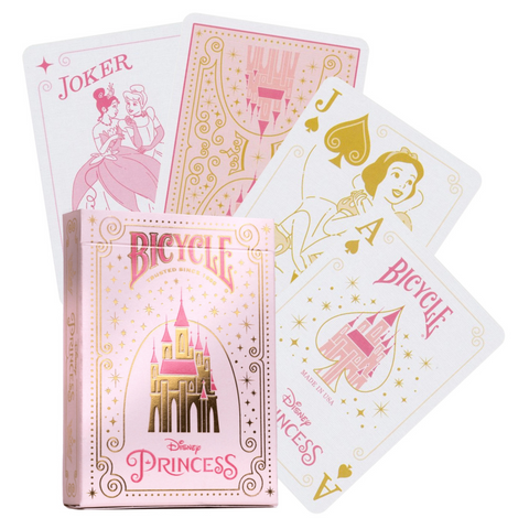Bicycle Disney Princess Pink Cards