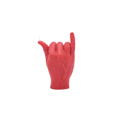 Shaka Candle Red