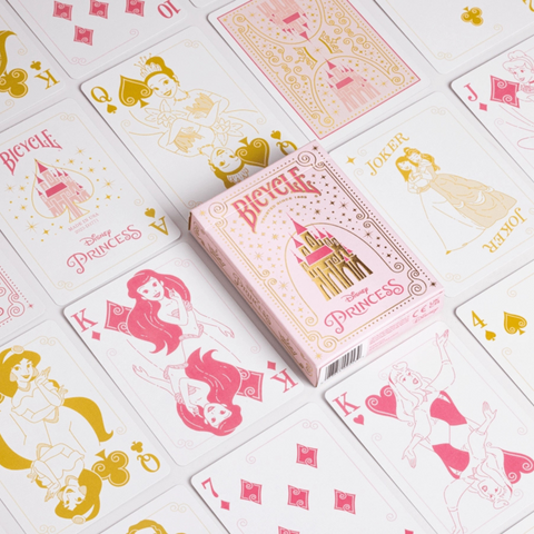 Bicycle Disney Princess Pink Cards