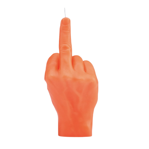 F*ck you Candle Neon Orange