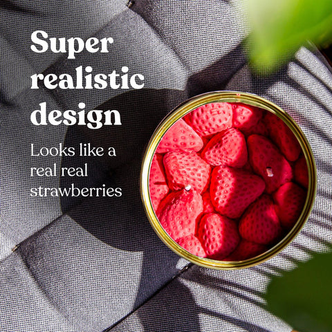 Ripe Strawberries Candle