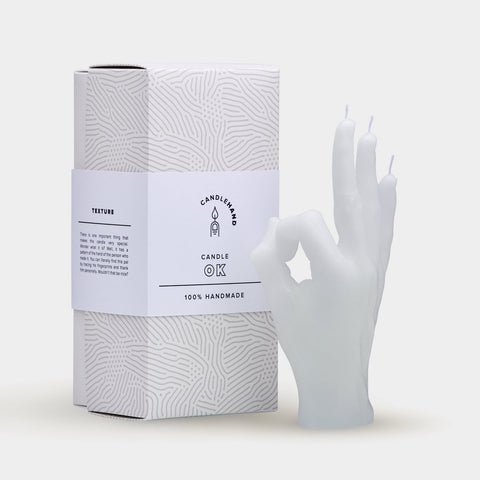 OK Candle White