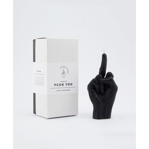 F*ck you Candle Black