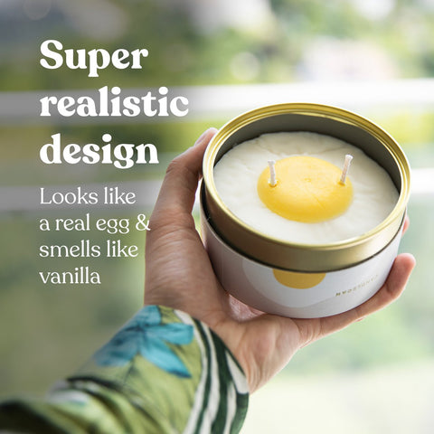 Vanilla Egg CandleCan