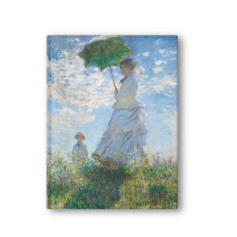 Softcover Notelet - women with a Parasol