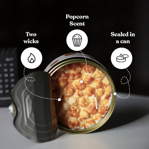 Caramel Popcorn CandleCan