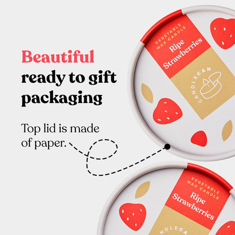 Ripe Strawberries Candle