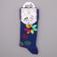 Hop Hare Bamboo Socks - Rainbow Chakra