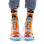 Hop Hare Bamboo Socks - Psychedelic Evil Eye