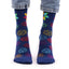 Hop Hare Bamboo Socks - Rainbow Chakra